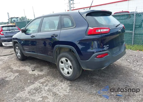 2016 Jeep Cherokee Sport from USA, damaged, VIN 1C4PJMAS3GW268244